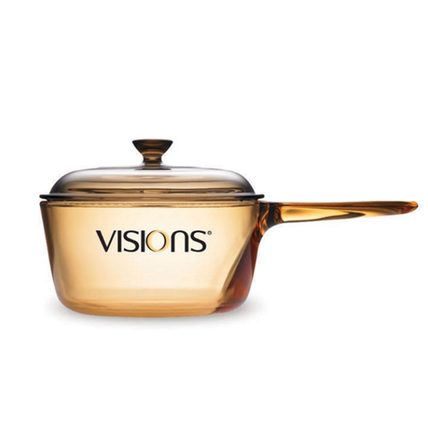 美国康宁VISIONS晶彩透明锅单柄1L VSP-1R