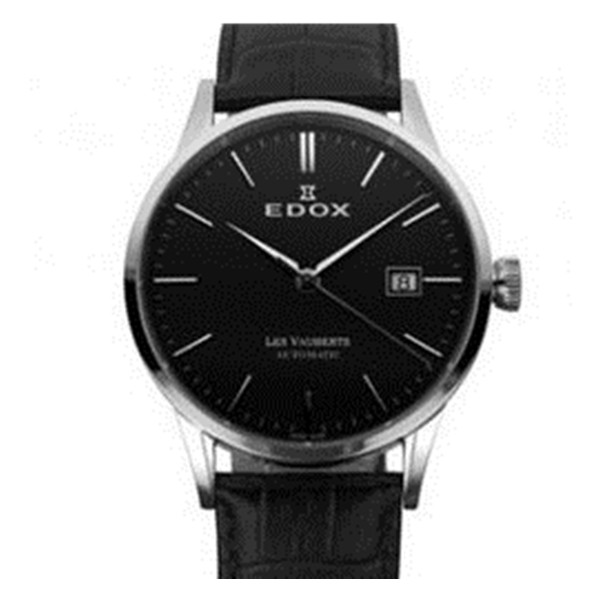 简洁大方！EDOX 依度80081-3-NIN 男款机械表