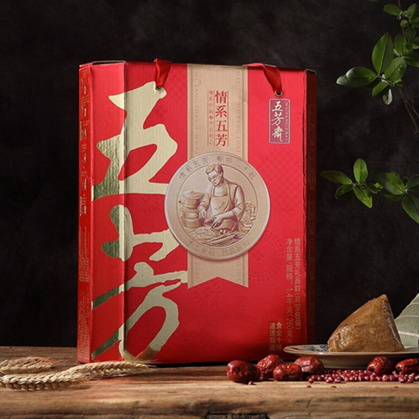 五芳斋情系五芳粽子礼盒1400g(人气经典，十味十粽)
