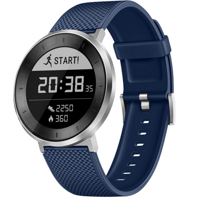 荣耀手表S1蓝色长腕带  时尚智能穿戴手表手环