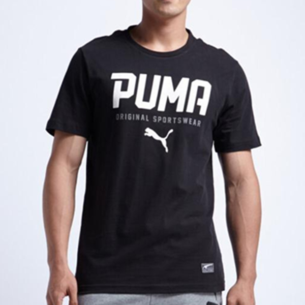 618好价：PUMA Tec Graphic 男子短袖T恤