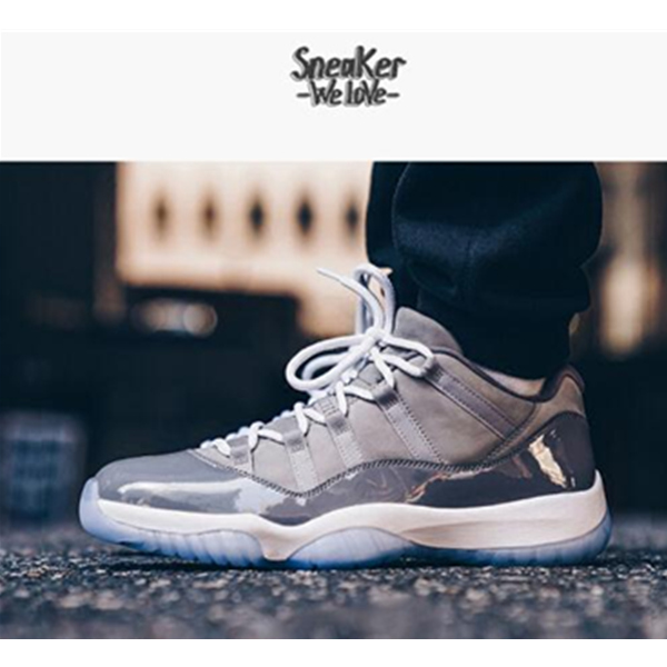 618好价：Air Jordan 11 Low 酷灰