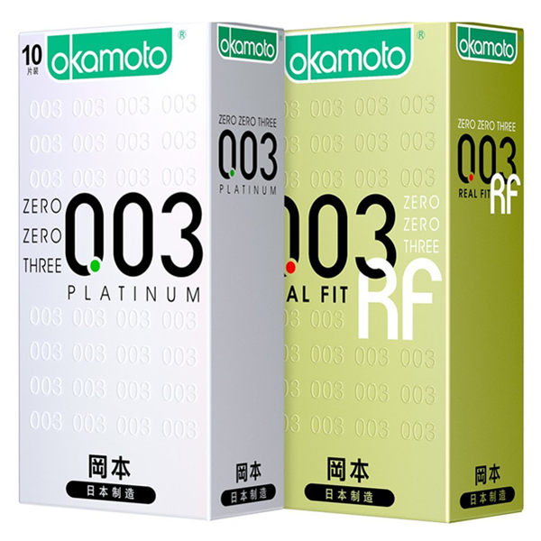 冈本避孕套超薄003经典款20片