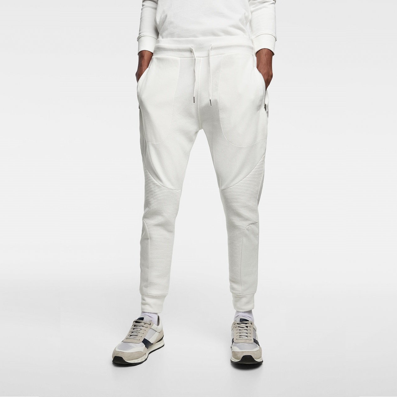 618好价：ZARA 机车慢跑裤 01701401250