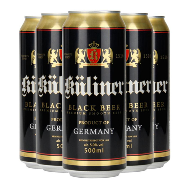 Kuliner 古立特 黑啤酒 500ml*5罐