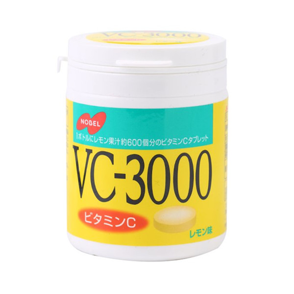 诺贝尔VC3000维生素C润喉糖柠檬味150克/盒*3