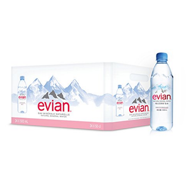 依云天然矿泉水500ml*24(法国进口)