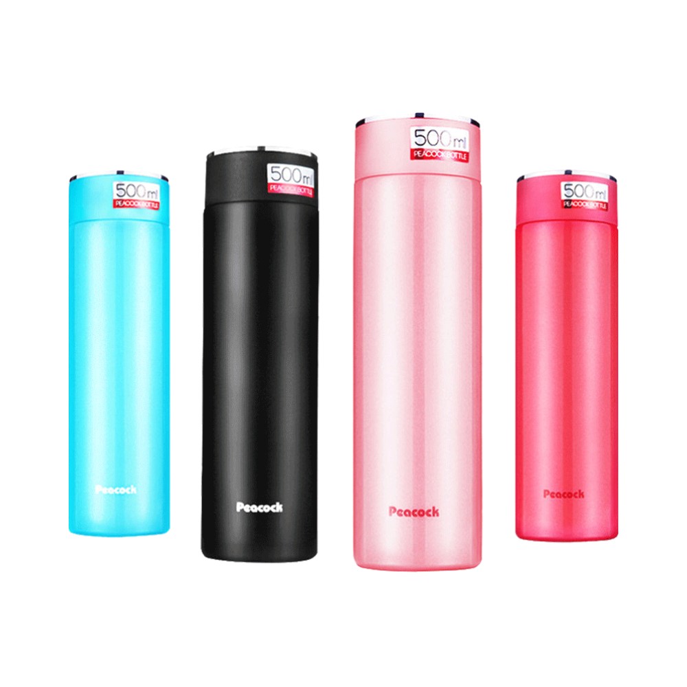 孔雀 不锈钢保温杯500ml AMM-50