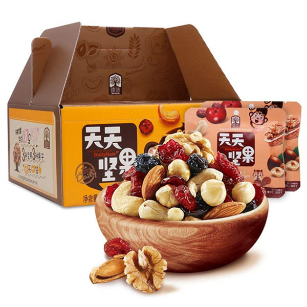 臻味天天坚果干果礼盒540g