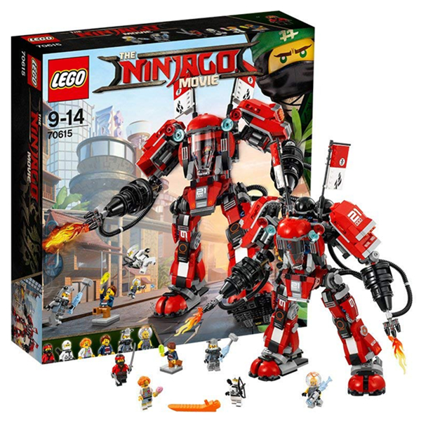 乐高Ninjago火忍者的爆炎机甲70615