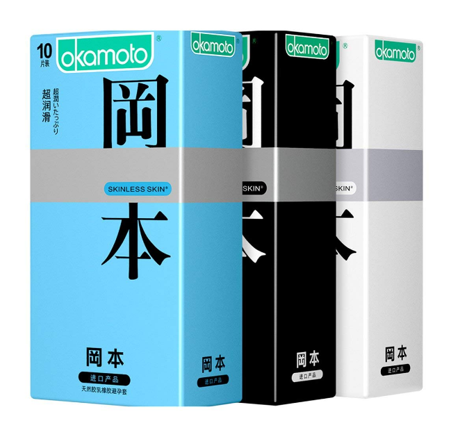冈本避孕套skin肤感组合装30片