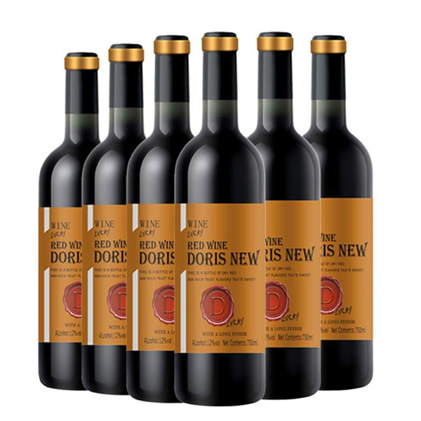 新多乐丝 干红葡萄酒 750ml*6