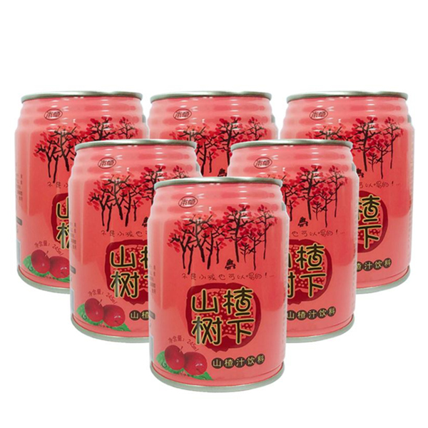 本草西施 山楂汁饮料 245ml*6罐