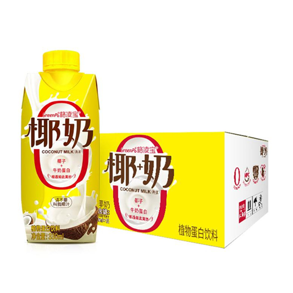 格凌宝 椰奶椰子汁饮料 330ml*12