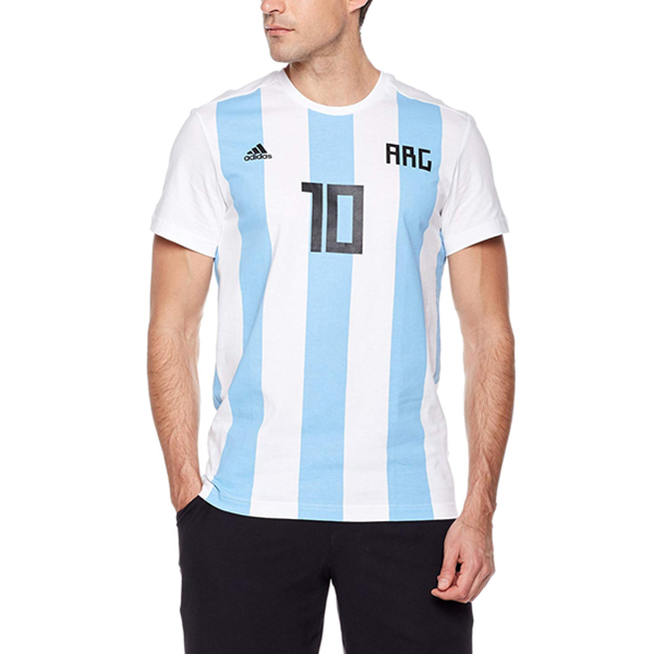 Prime day：阿迪達(dá)斯男式MESSI NN足球短袖