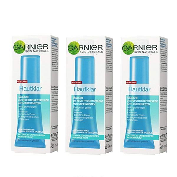 Garnier卡尼尔24小时保湿护理面霜40ml*3盒