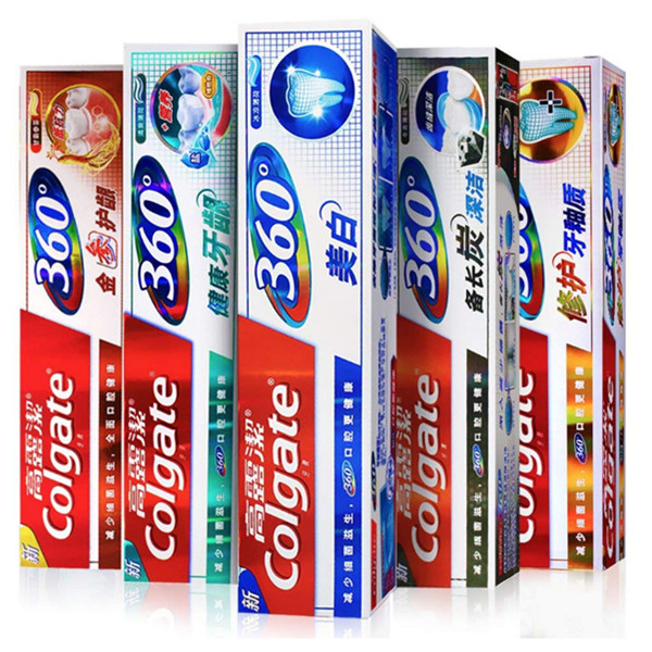 Colgate高露洁360口腔护理明星牙膏套装660g