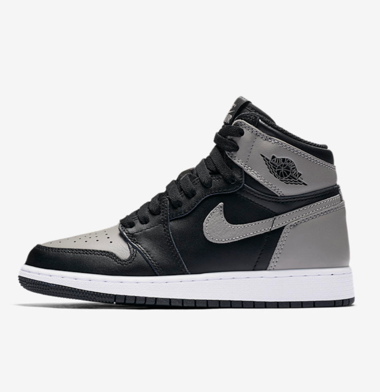 補(bǔ)貨！Air Jordan 1 OG "Shadow" GS