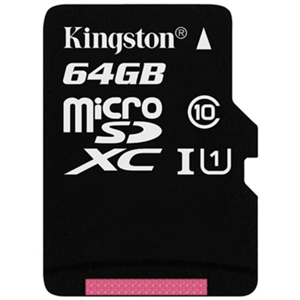 金士顿64GB内存卡Class10 UHS-I