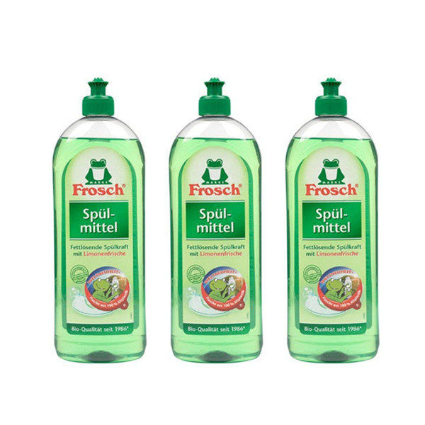 Prime Day：Frosch浓缩餐具洗洁液750ml*3瓶