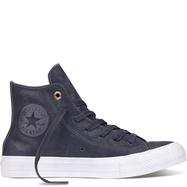 匡威All Star II纯色牛皮革球鞋555954C