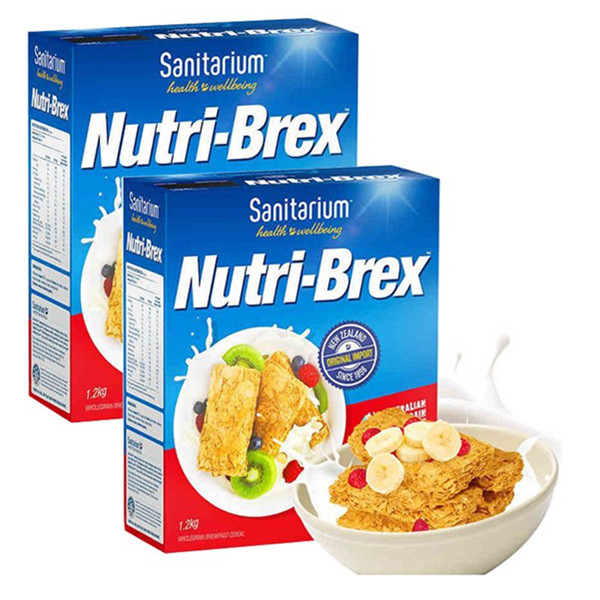 Sanitarium欣善怡营养低脂全谷物即食麦片1.2KG*2盒