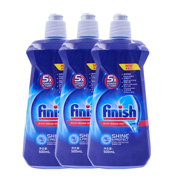 finish 洗碗机专用漂洗剂500ml*3