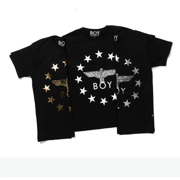 BOY LONDON LOGO图案印花短袖T恤