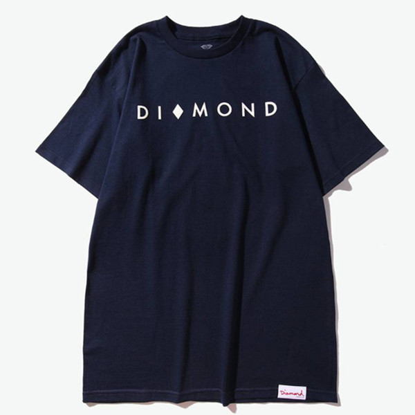 Diamond SUPPLY CO. 純色LOGO印花T恤