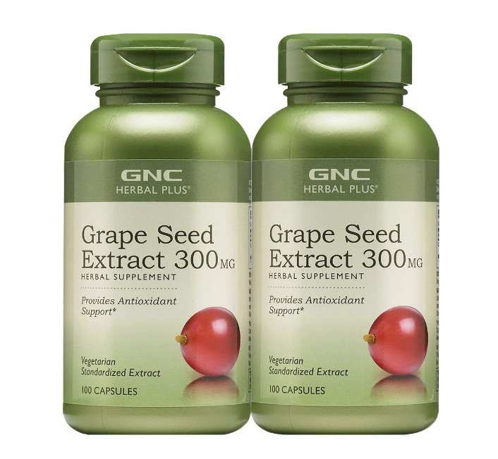 GNC 健安喜葡萄籽精华胶囊100粒*2瓶