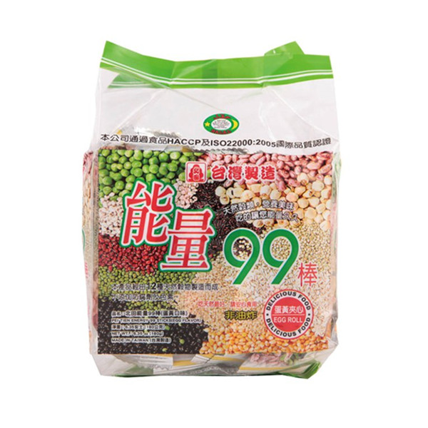 PEI TIEN北田99能量棒蛋黄味180克/袋*3