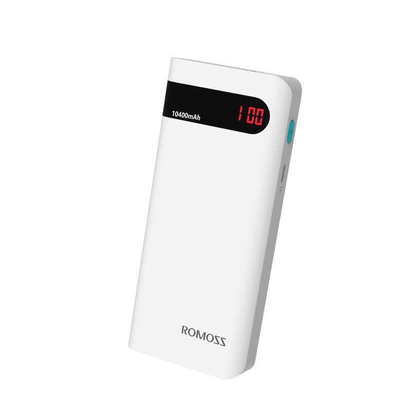 罗马仕 sense4P LED数显屏移动电源 10400毫安