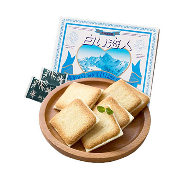 白色恋人 白巧克力夹心饼干12枚132g