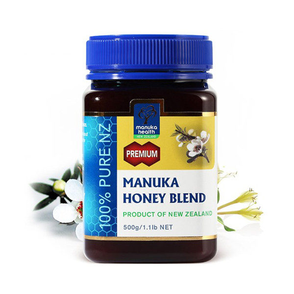 manuka health蜜纽康忍冬花麦卢卡花混合蜂蜜500克