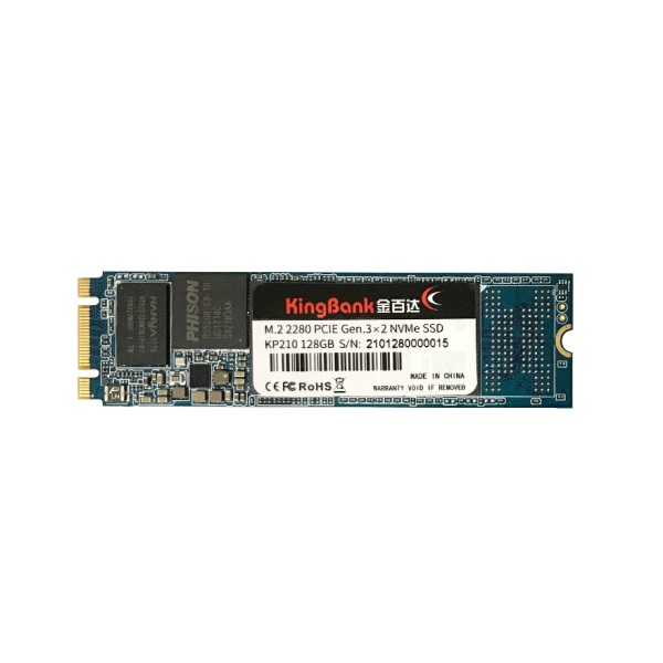 金百达 KP210 128G M.2 NVMe 固态硬盘