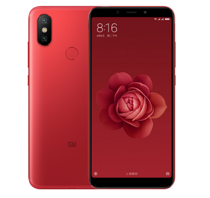 小米 6X 4GB+32GB 全网通4G手机
