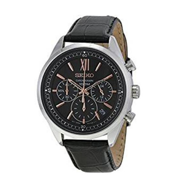Seiko 精工 SSB159P1 三眼计时石英男表