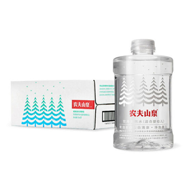 农夫山泉饮用天然水(适合婴幼儿水) 1L*12瓶