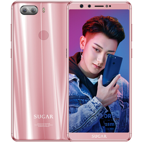 SUGAR糖果S11无边框全面屏手机64GB+4GB