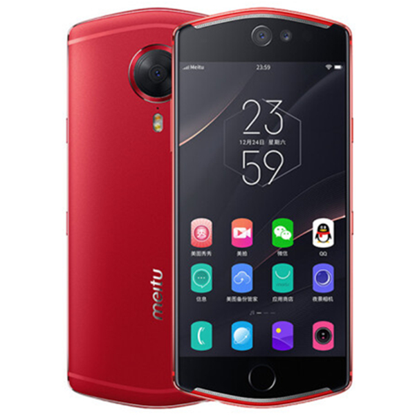 美图T8s 4GB+128GB烈焰红全网通移动4G+手机