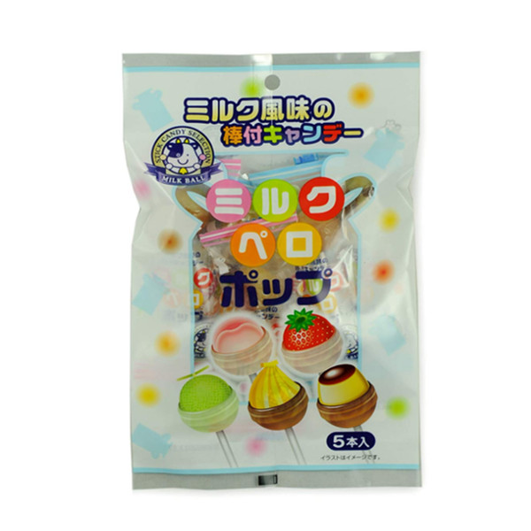 Akiyama秋山什锦水果乳味棒棒糖50g(日本进口)