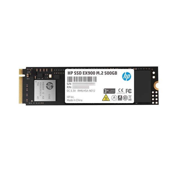 惠普 HP EX900系列 500G M.2 NVMe 固态硬盘
