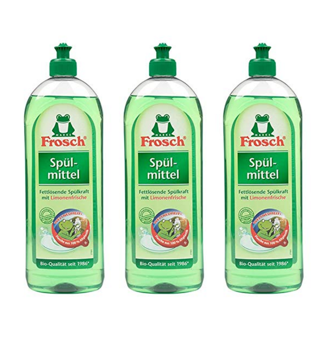 Frosch浓缩餐具洗洁液750ml*3瓶