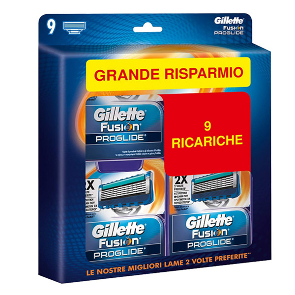 Gillette替换剃须刀头（9支装）