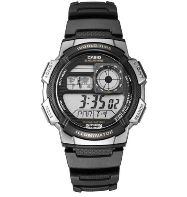 卡西欧 AE-1000W-1A 石英男表