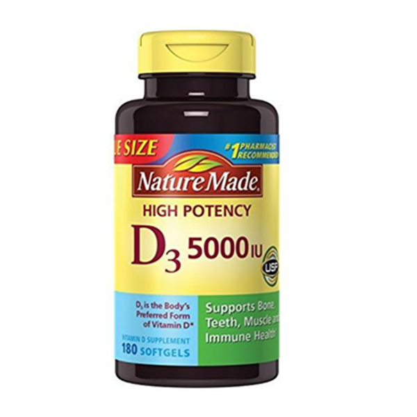 Nature Made 维生素D3软胶囊 180粒