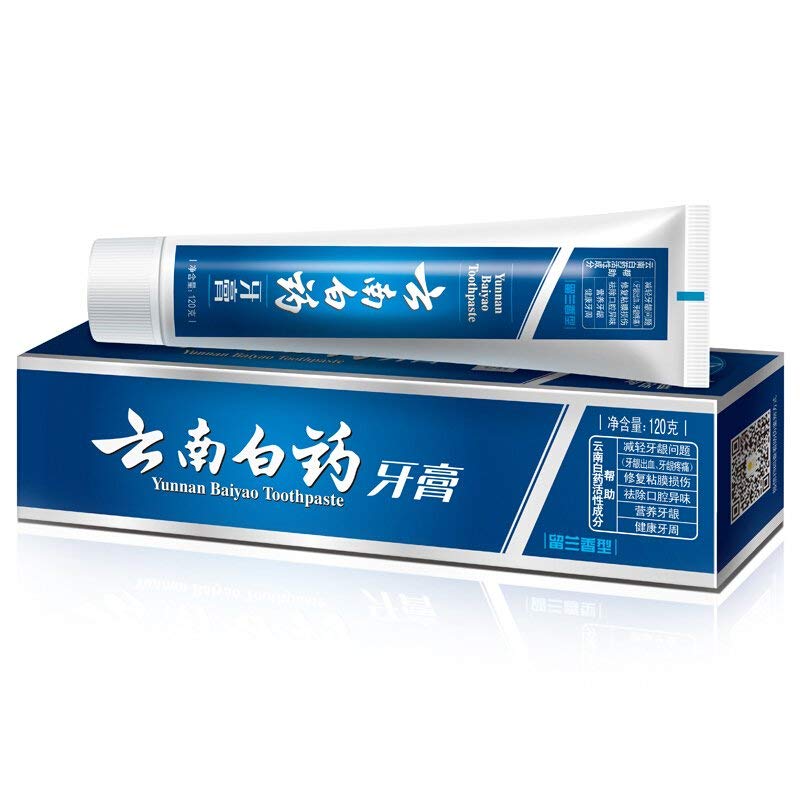 云南白药 牙膏 120g (留兰香型)