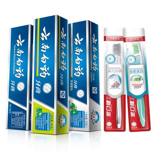 云南白药人气3+2牙膏套装
