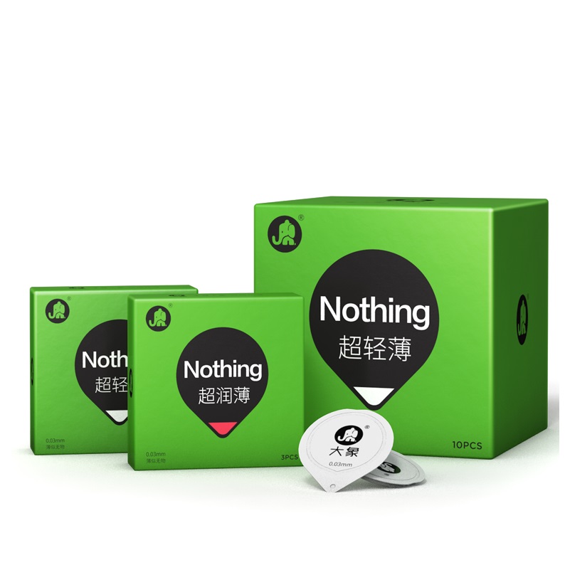 大象 Nothing系列超薄003安全套26只