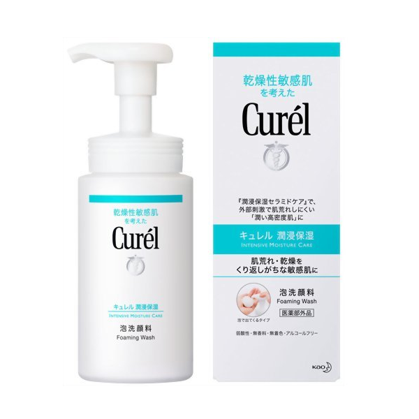 Curel 珂润 保湿洁颜泡沫 150ml/瓶